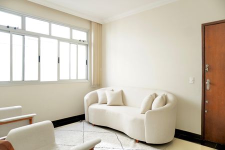Sala  de apartamento à venda com 4 quartos, 170m² em Cidade Nova, Belo Horizonte