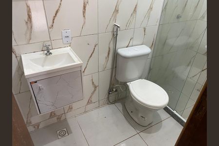 Banheiro de casa para alugar com 1 quarto, 25m² em Cidade Nova, Rio de Janeiro