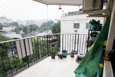 Varanda da Sala de apartamento à venda com 3 quartos, 98m² em Freguesia (jacarepaguá), Rio de Janeiro