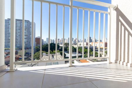 Varanda de kitnet/studio para alugar com 1 quarto, 27m² em Tatuapé, São Paulo