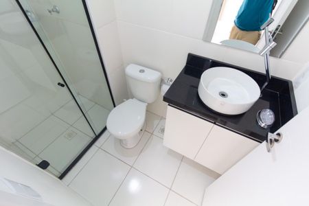 Studio para alugar com 27m², 1 quarto e sem vaga Studio para alugar com 27m², 1 quarto e sem vagaStudio - Banheiro