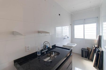 Cozinha de apartamento à venda com 1 quarto, 27m² em Vila Mazzei, São Paulo
