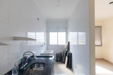 Cozinha de apartamento à venda com 1 quarto, 27m² em Vila Mazzei, São Paulo