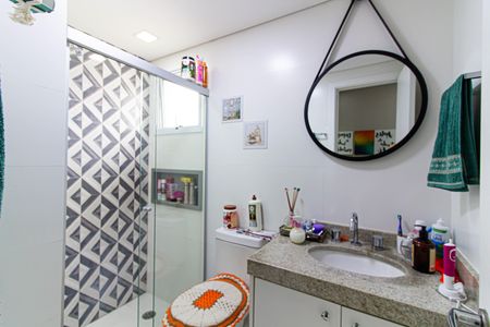 Apartamento à venda com 79m², 3 quartos e 1 vaga Apartamento à venda com 79m², 3 quartos e 1 vagaBanheiro da Suíte