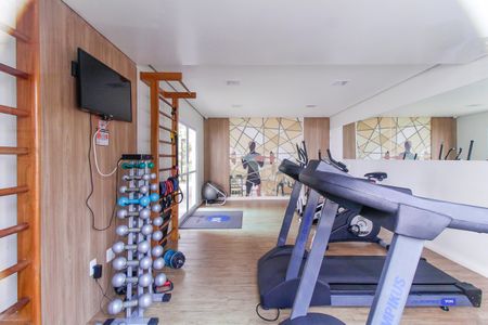 Apartamento à venda com 56m², 2 quartos e 1 vaga Apartamento à venda com 56m², 2 quartos e 1 vagaÁrea comum - Academia