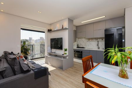 Sala de apartamento à venda com 2 quartos, 43m² em Umarizal, São Paulo