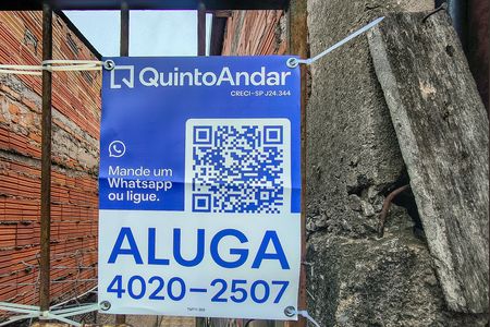 Casa para alugar com 50m², 1 quarto e sem vaga Casa para alugar com 50m², 1 quarto e sem vagaPlaquinha Instalada