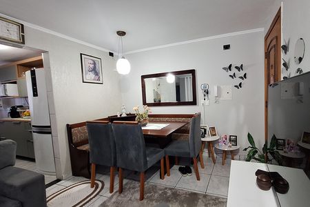 Sala de apartamento à venda com 2 quartos, 55m² em Jardim Alvorada, Santo André