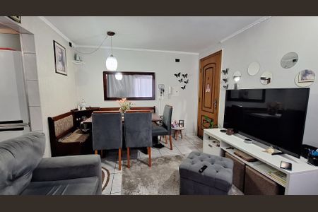 Sala de apartamento à venda com 2 quartos, 55m² em Jardim Alvorada, Santo André