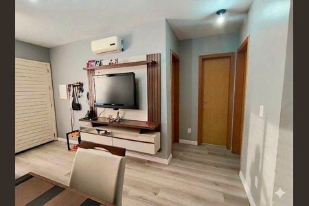 Sala de casa de condomínio para alugar com 2 quartos, 60m² em Olaria, Canoas