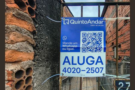 Casa para alugar com 40m², 1 quarto e sem vaga