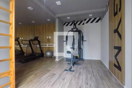 Apartamento para alugar com 29m², 1 quarto e sem vaga Apartamento para alugar com 29m², 1 quarto e sem vagaÁrea comum - Academia