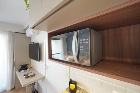 Studio à venda com 32m², 1 quarto e sem vagaCozinha
