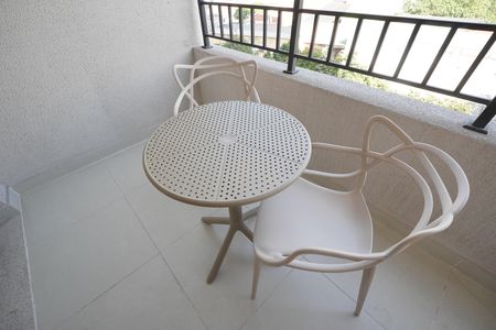 Studio à venda com 32m², 1 quarto e sem vagaVaranda