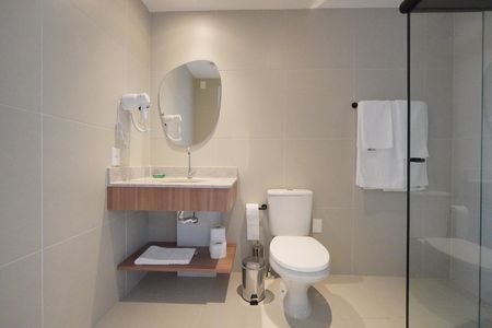 Banheiro de kitnet/studio à venda com 1 quarto, 32m² em Ipiranga, São Paulo