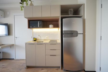 Studio à venda com 32m², 1 quarto e sem vagaCozinha
