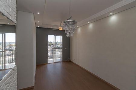 Sala de Estar/Jantar de apartamento para alugar com 3 quartos, 67m² em Loteamento Residencial Viva Vista, Sumaré
