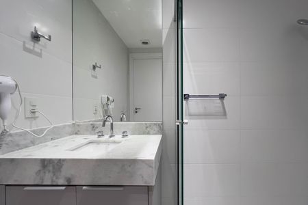 Studio à venda com 23m², 1 quarto e sem vaga Studio à venda com 23m², 1 quarto e sem vagaBanheiro