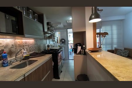 Cozinha e Área de Serviço  de apartamento à venda com 2 quartos, 100m² em Recreio dos Bandeirantes, Rio de Janeiro