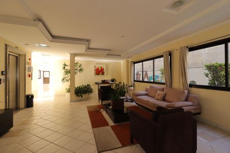 Área Comum - Hall de apartamento para alugar com 2 quartos, 48m² em Campestre, Santo André