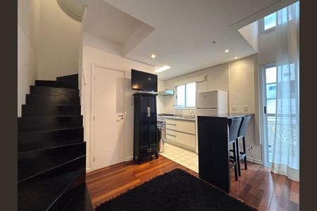 Apartamento para alugar com 56m², 1 quarto e 1 vaga Apartamento para alugar com 56m², 1 quarto e 1 vagaSala/Cozinha