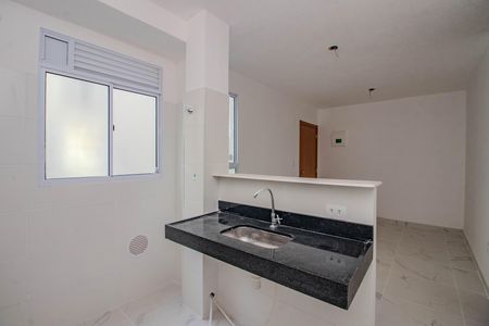 Apartamento para alugar com 42m², 2 quartos e sem vaga Apartamento para alugar com 42m², 2 quartos e sem vagaCozinha e Área de Serviço