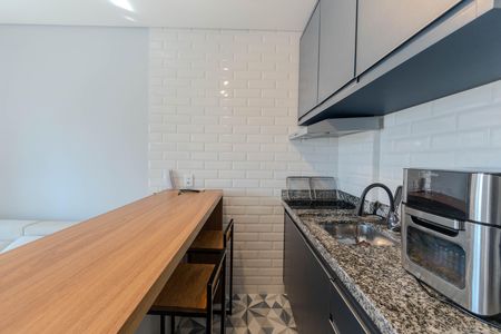 Studio para alugar com 31m², 1 quarto e sem vaga Studio para alugar com 31m², 1 quarto e sem vagaCozinha