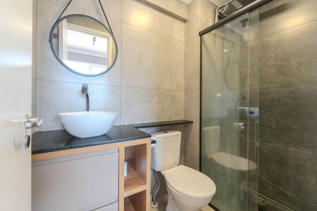 Studio para alugar com 31m², 1 quarto e sem vaga Studio para alugar com 31m², 1 quarto e sem vagaBanheiro
