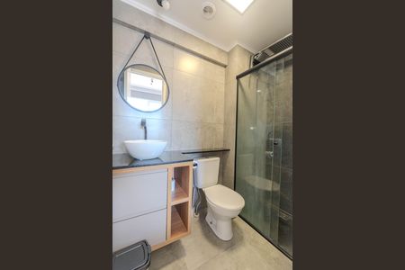 Studio para alugar com 31m², 1 quarto e sem vaga Studio para alugar com 31m², 1 quarto e sem vagaBanheiro
