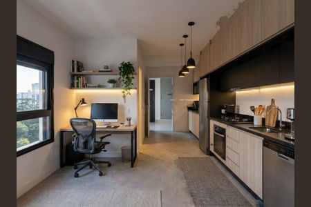 Studio para alugar com 25m², 1 quarto e sem vaga Studio para alugar com 25m², 1 quarto e sem vagaFoto 17