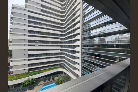 Vista da Sacada de kitnet/studio para alugar com 1 quarto, 29m² em Bela Vista, São Paulo