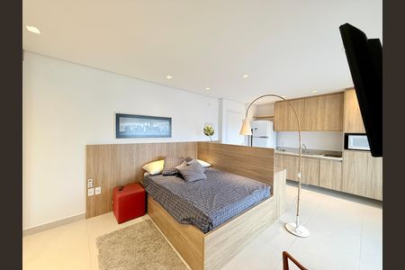 Studio para alugar com 38m², 1 quarto e 1 vagaQuarto 