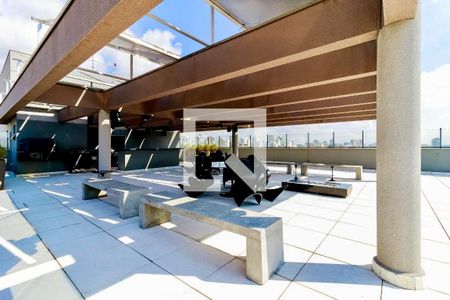 Studio para alugar com 38m², 1 quarto e 1 vagaChurrasqueira 