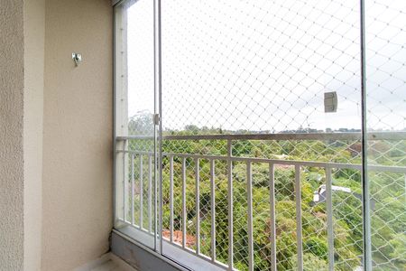 Varanda da Sala de apartamento para alugar com 2 quartos, 47m² em Chácara Granja Velha, Cotia