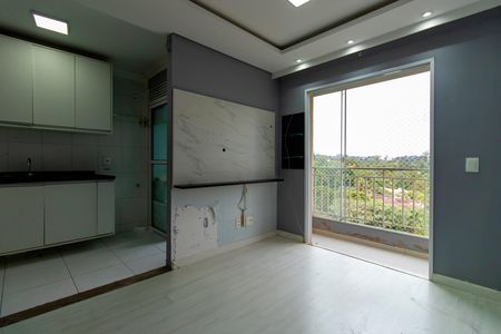 Sala de apartamento para alugar com 2 quartos, 47m² em Chácara Granja Velha, Cotia