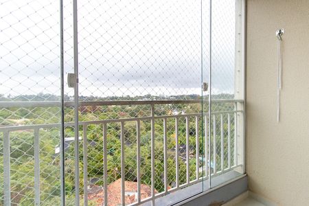 Varanda da Sala de apartamento para alugar com 2 quartos, 47m² em Chácara Granja Velha, Cotia