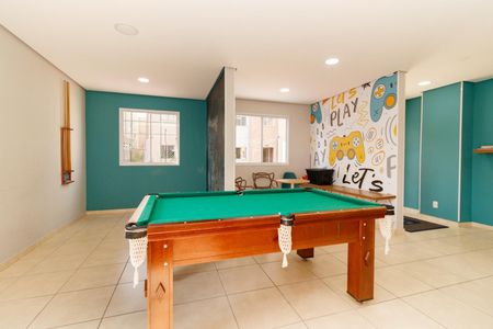 Apartamento para alugar com 37m², 2 quartos e sem vaga Apartamento para alugar com 37m², 2 quartos e sem vagaÁrea comum - sala de jogos
