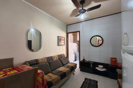 Sala de kitnet/studio para alugar com 1 quarto, 32m² em Jardim Imperador, Praia Grande