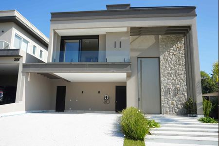 Fachada de casa de condomínio à venda com 3 quartos, 430m² em Colinas da Anhanguera, Santana de Parnaíba
