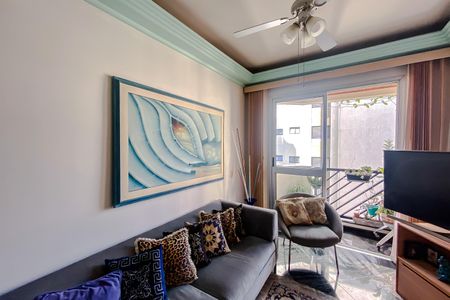 Sala de apartamento à venda com 2 quartos, 70m² em Pompeia, São Paulo
