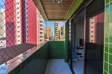 Sacada  de apartamento para alugar com 1 quarto, 62m² em Canto do Forte, Praia Grande