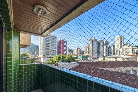 Sacada de apartamento para alugar com 1 quarto, 62m² em Canto do Forte, Praia Grande