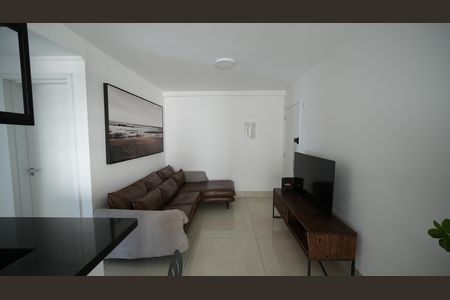 Sala de apartamento à venda com 2 quartos, 63m² em Jardim, Santo André