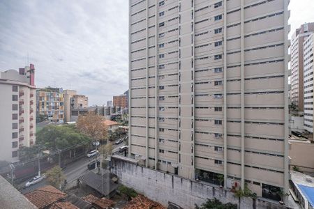 Sala/Cozinha - VIsta de apartamento à venda com 1 quarto, 41m² em Vila Madalena, São Paulo