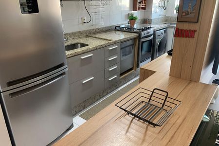 Apartamento para alugar com 77m², 2 quartos e 2 vagas Apartamento para alugar com 77m², 2 quartos e 2 vagasCozinha e Área de Serviço