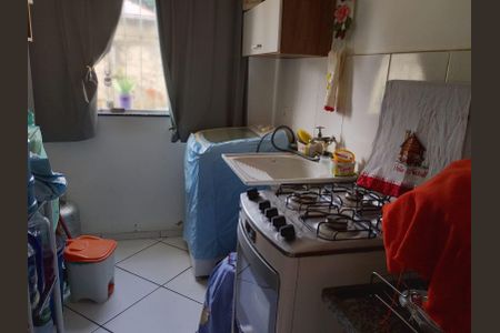 Cozinha de apartamento para alugar com 2 quartos, 52m² em Bom Retiro, São Gonçalo