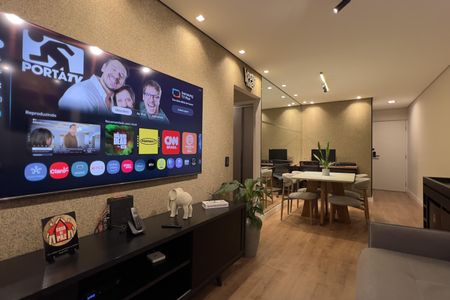 Sala de apartamento para alugar com 2 quartos, 59m² em Cidade Jardim Cumbica, Guarulhos