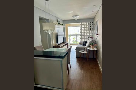 Sala de apartamento à venda com 2 quartos, 57m² em Parque das Nações, Santo André