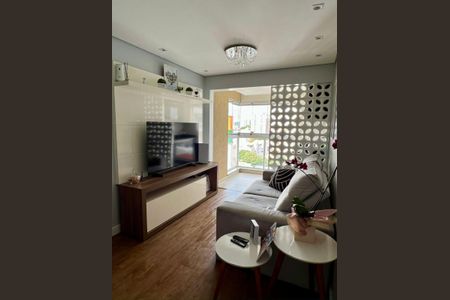 Sala de apartamento à venda com 2 quartos, 57m² em Parque das Nações, Santo André
