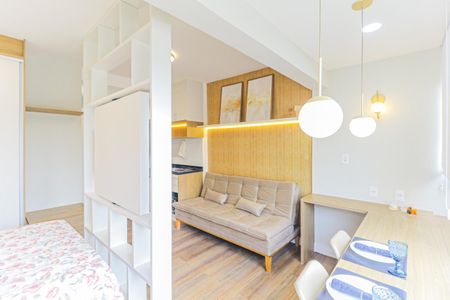 Apartamento para alugar com 27m², 1 quarto e 1 vaga